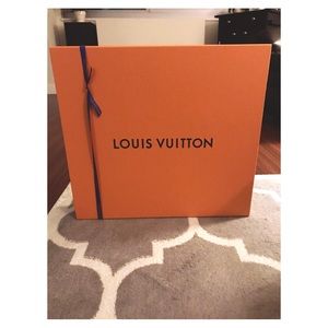 Large Louis Vuitton Box & Bag
